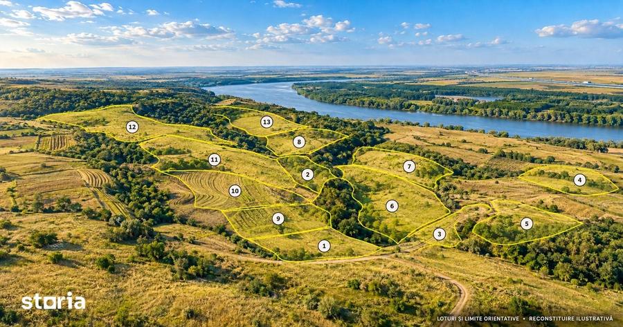 Teren de 380000 mp, în Rasova