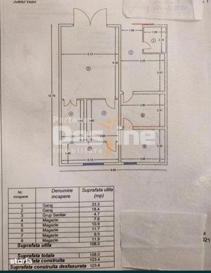 Garaj suprafata generoasa, str Dragos Voda, Vaslui - 1