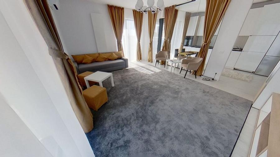 Apartament cu 2 camere decomandat, mobilat în Pipera — fotografia 3