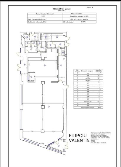 Spațiu comercial, de 553 mp, în Rahova