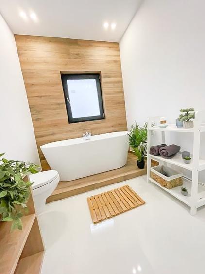 Casă individuală cu 4 camere cu Canalizare în Tunari