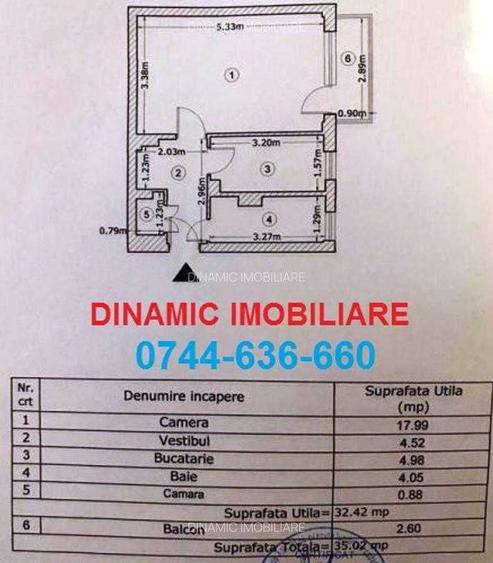 Garsonieră decomandată în Dristor