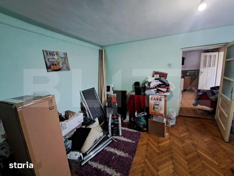 Casă cu 2 camere cu Teren 173 Mp în Central