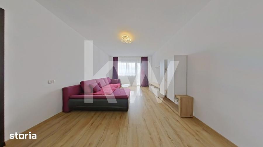 Apartament cu 2 camere, mobilat în Sânpetru