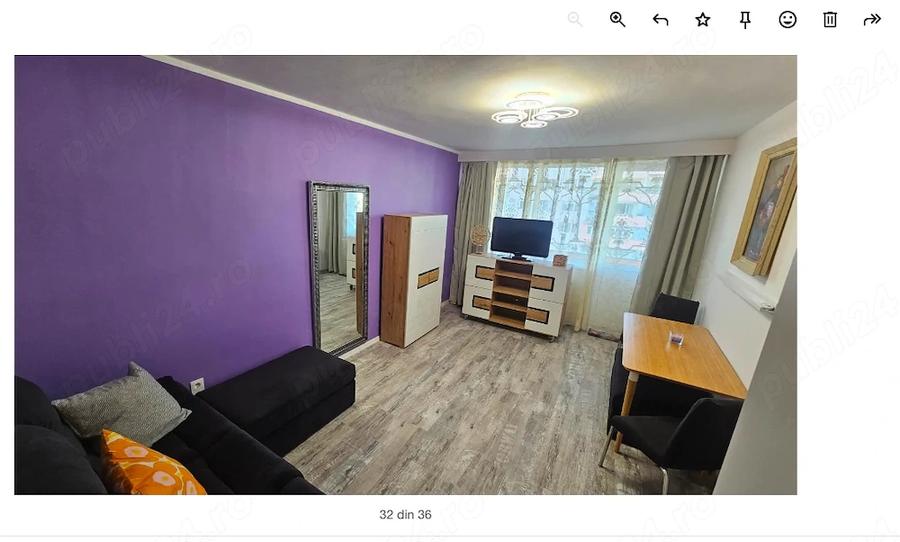 Apartament cu 2 camere decomandat în Mihai Viteazul