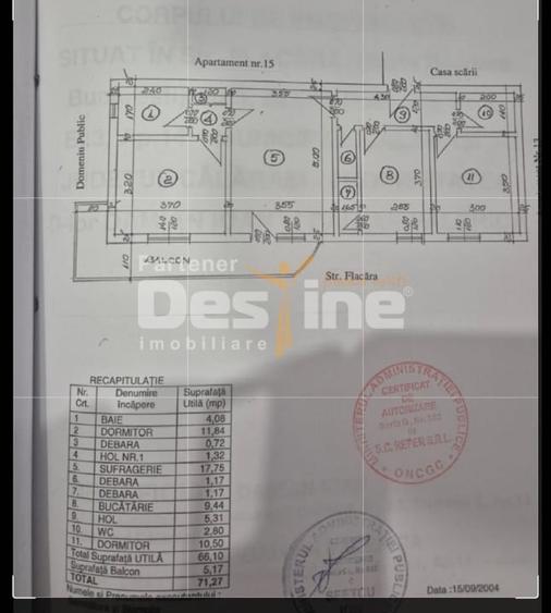 Apartament de vanzare CU 3 CAMERE LA 5 CALARASI - 10