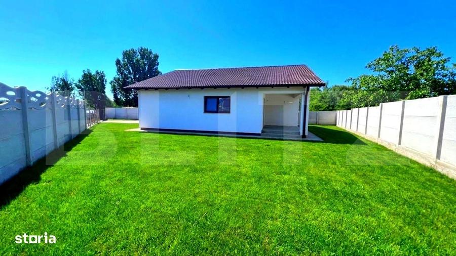 Casa cu 3 camere, 90 mp, pe un nivel, 454 mp teren, cartier Orizont - 8