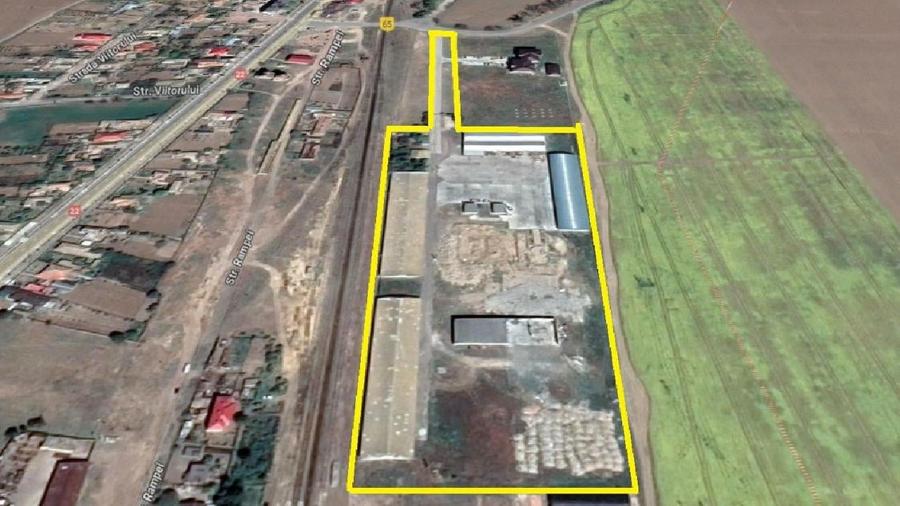 Spațiu industrial, de 10,216 mp, în Baia