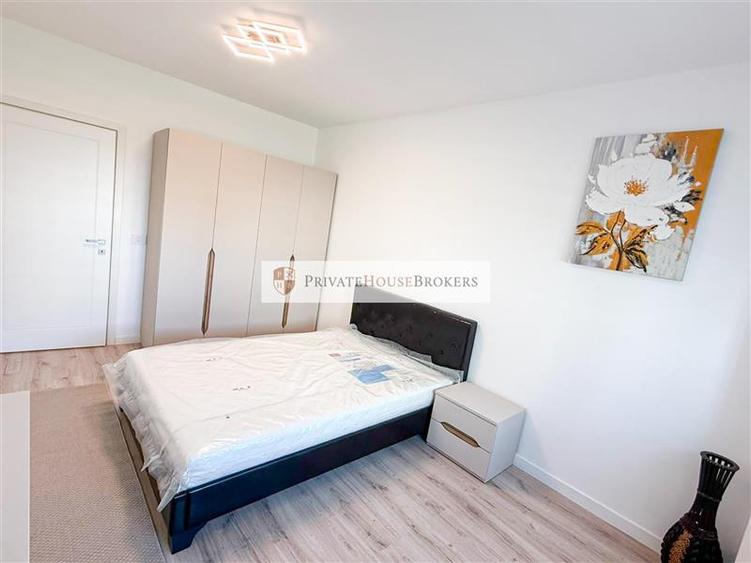 Apartament cu 2 camere semidecomandat, mobilat în Pipera