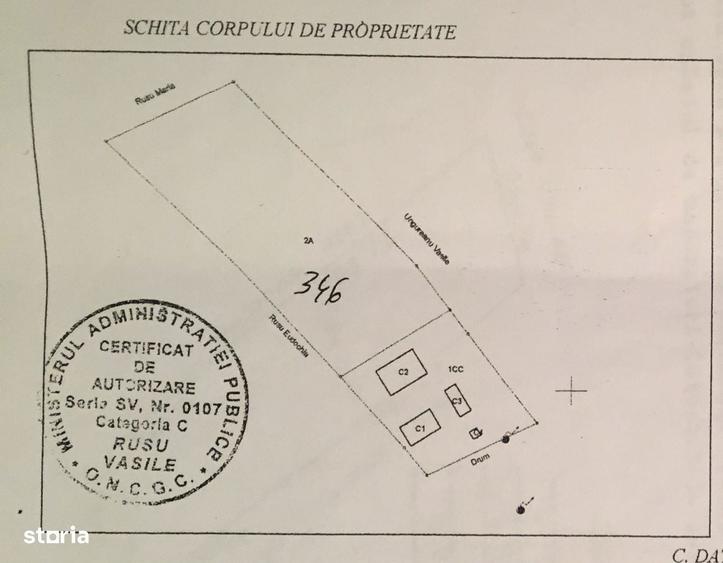 Casă cu 4 camere în Măzănăești