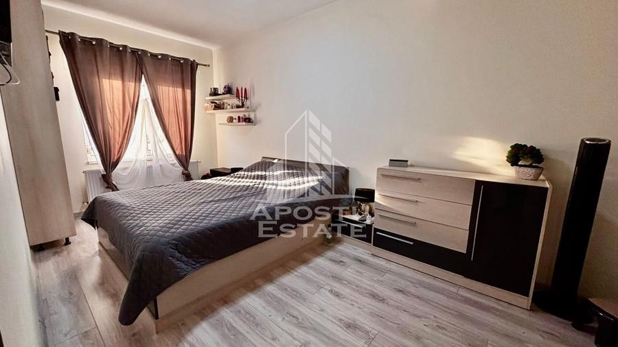 Apartament cu 3 camere decomandat, mobilat în Braytim