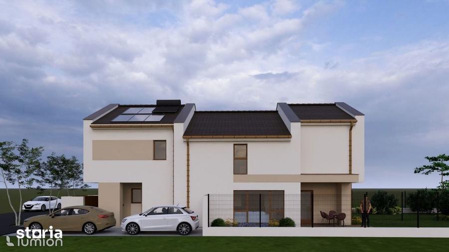 Casă cu 4 camere cu Teren 577 Mp în Soarelui