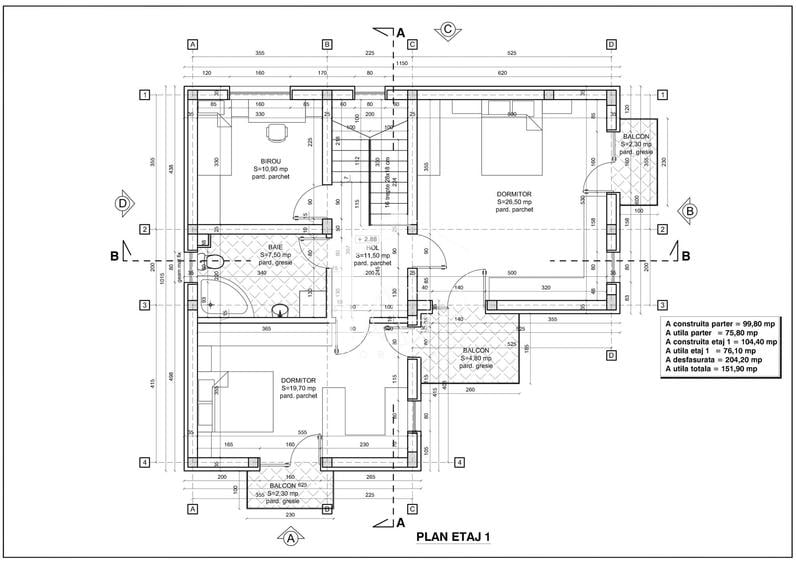 Casă cu 5 camere cu Teren 325 Mp în Păulești
