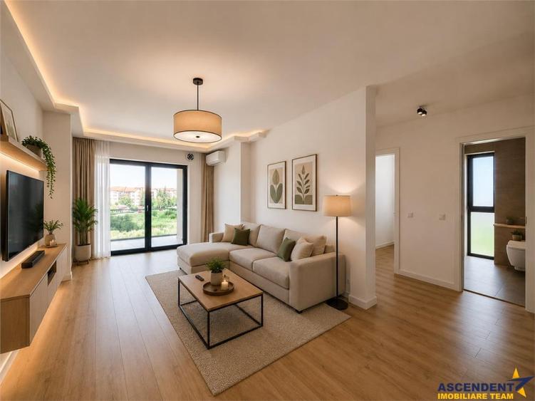 Apartament cu 2 camere decomandat în Central
