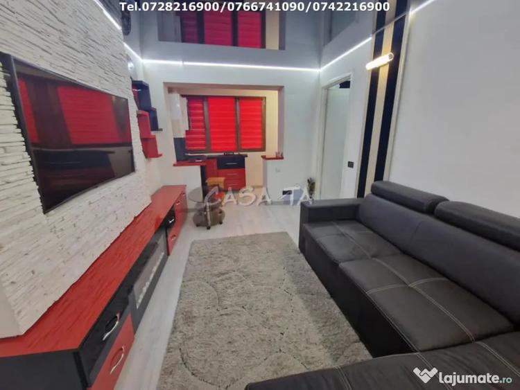 Apartament cu 2 camere semidecomandat în Central