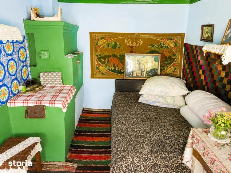 Casă cu 2 camere cu Teren 3000 Mp în Podu Roș