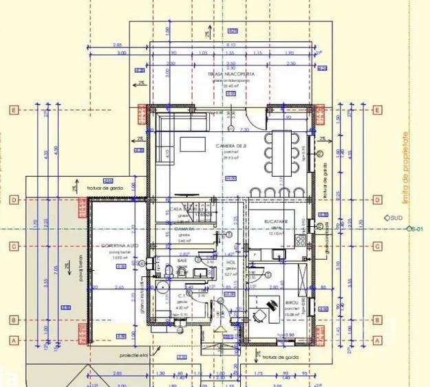 Casă individuală cu 5 camere cu Canalizare în Borhanci