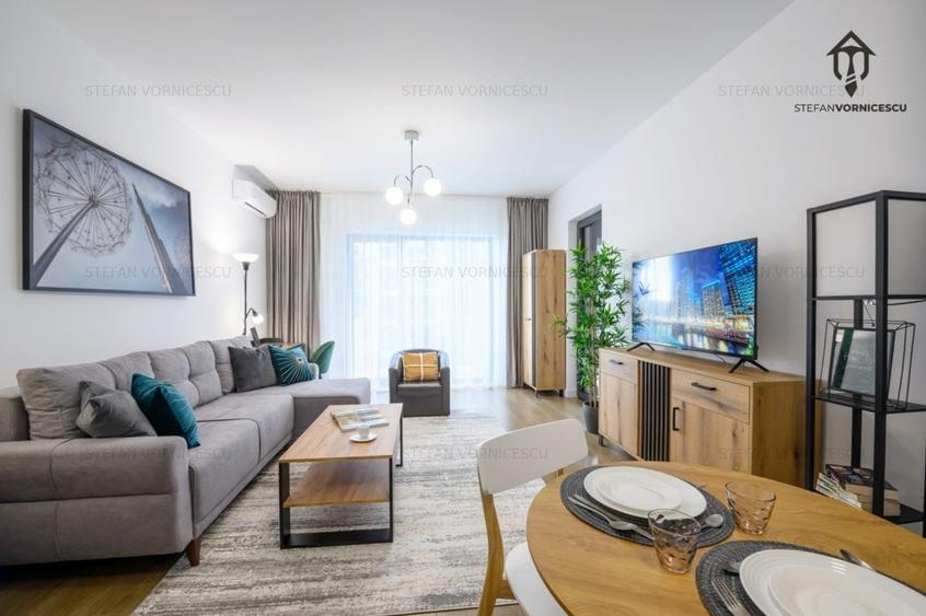 Prima Închiriere: Apartament Modern și Confortabil cu 2 Camere în Silk District - 13