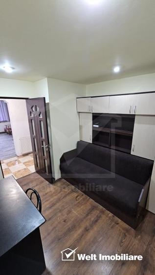 Apartament cu 3 camere semidecomandat, mobilat în Iris