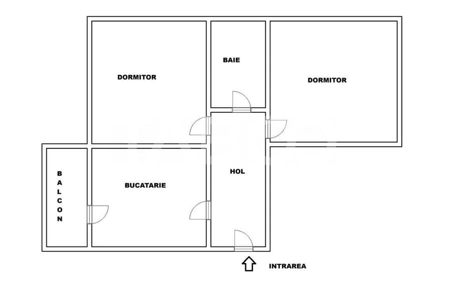 Apartament cu 2 camere decomandat în Șelimbăr