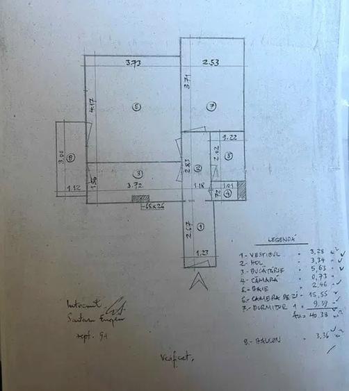 Apartament 2 camere decomandat, Micro 19, izolat, liber - 7