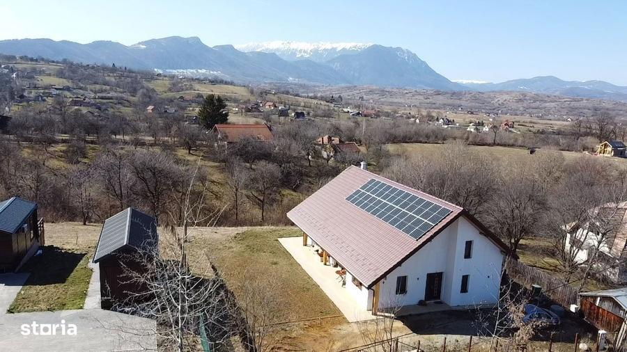 Casa cu vedere panoramica la Piatra Craiului si Bucegi in Sohodol-Bran - 20