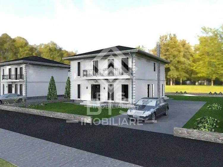 Casă individuală cu 5 camere cu Teren 300 Mp în Nord