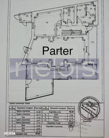 Spațiu comercial, de 300 mp, în Eminescu