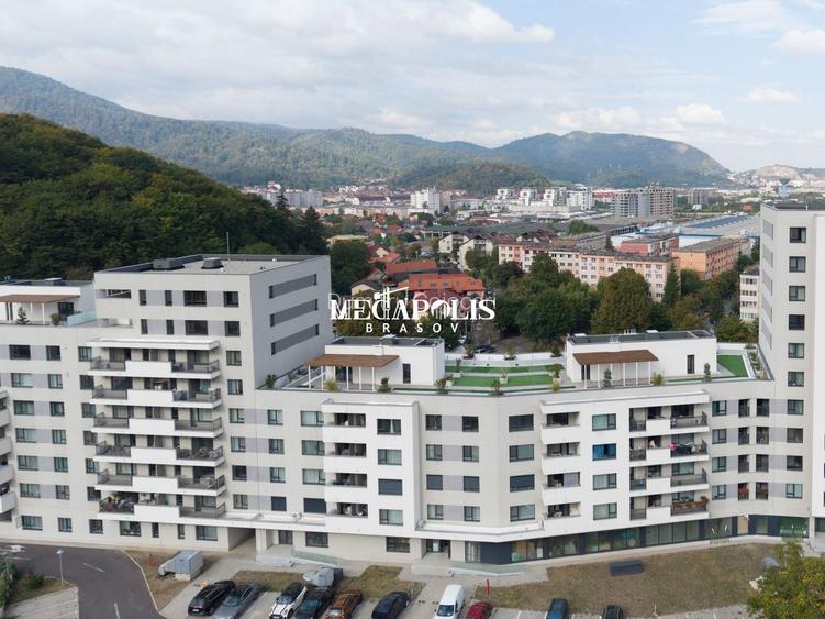 Penthouse 4 camere, 2 terase, panoramă munți și Tâmpa
