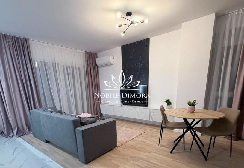 Apartament cu 2 camere semidecomandat, mobilat în Central