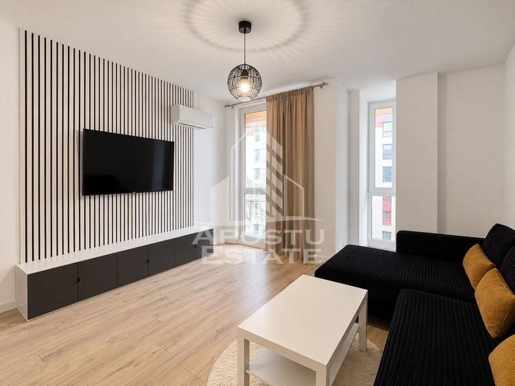 Apartament cu 2 camere decomandat, mobilat în Torontalului