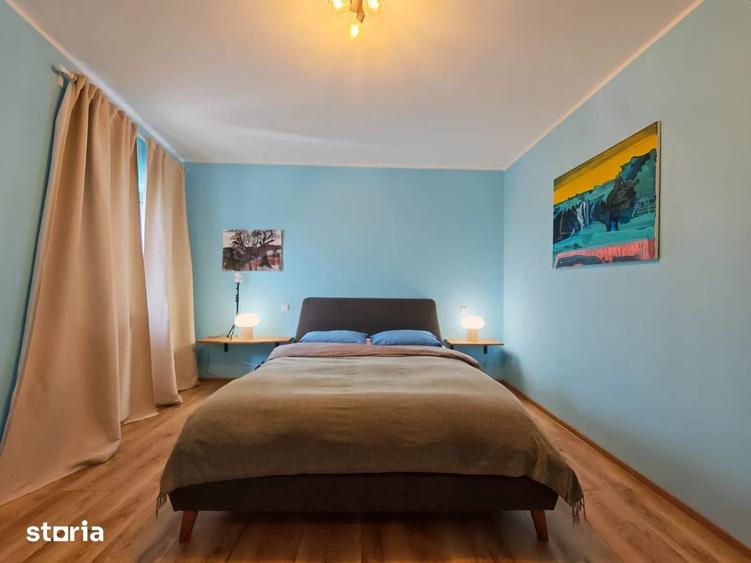Ghica Plaza, 90 mp, 2 bai, renovat/mobilat/utilat complet, subteran inclus, 2010 - 3