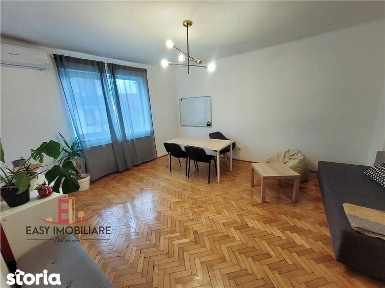Apartament 2 camere , Central , Ideal pentru birou , Et 1 - 2