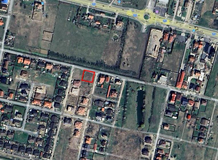 Teren Construcții intravilan de 874 mp, în Moșnița Nouă