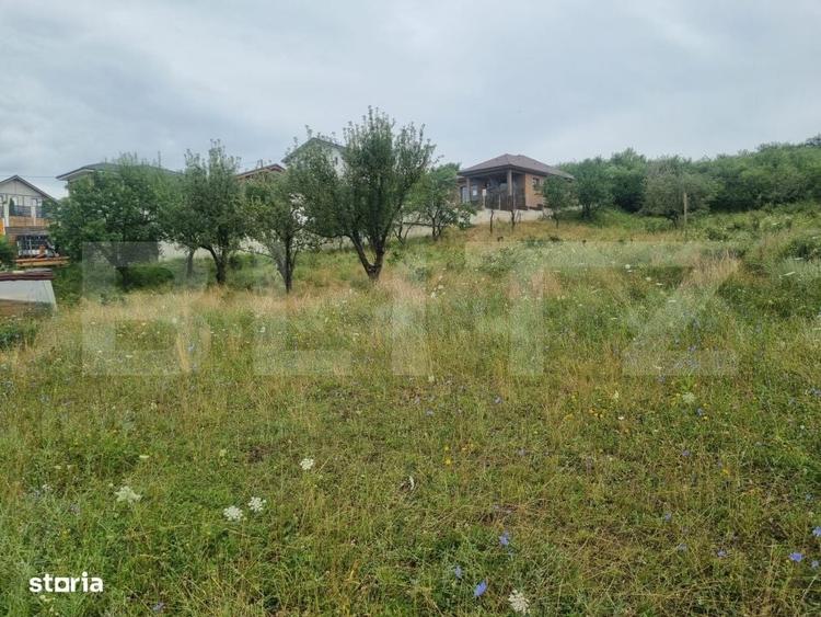 Teren 700 mp cu priveliste spre oras, disponibil si parcelat, Bistrita - 3