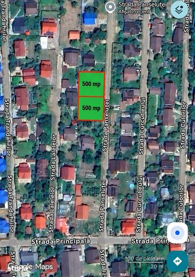 Teren de 500 mp, în Ciurea