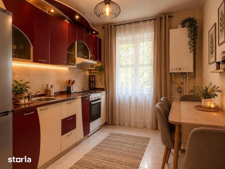 Apartament cu 3 camere în Mărăști
