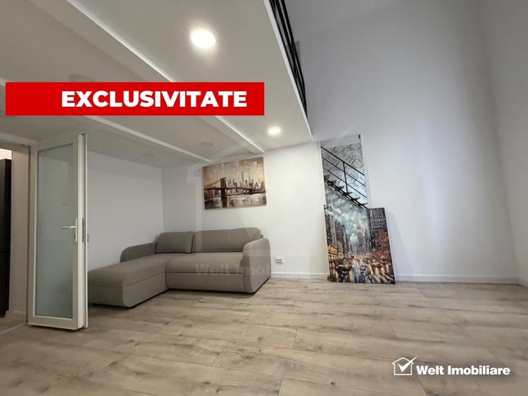 Apartament cu 2 camere semidecomandat, mobilat în Central