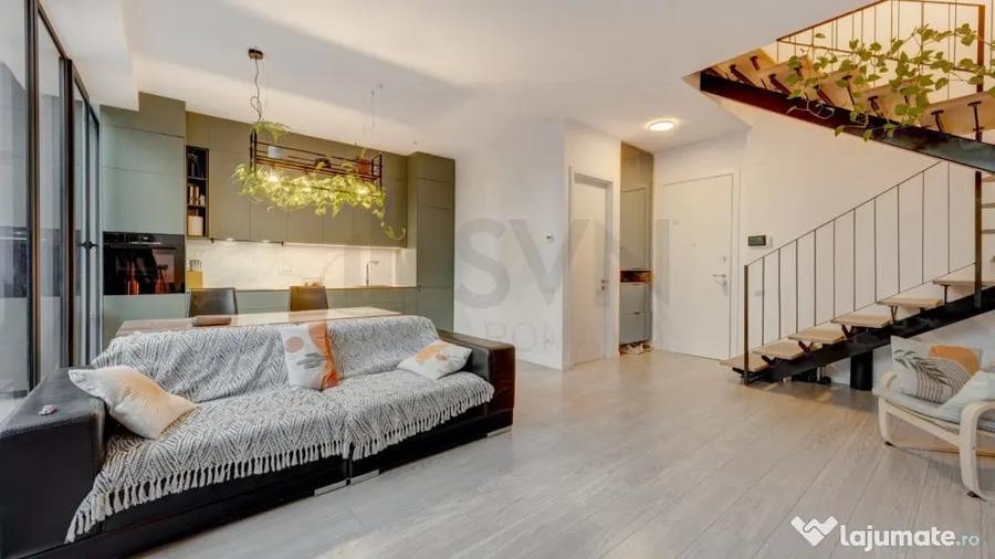 Apartament cu 3 camere semidecomandat în Herăstrău