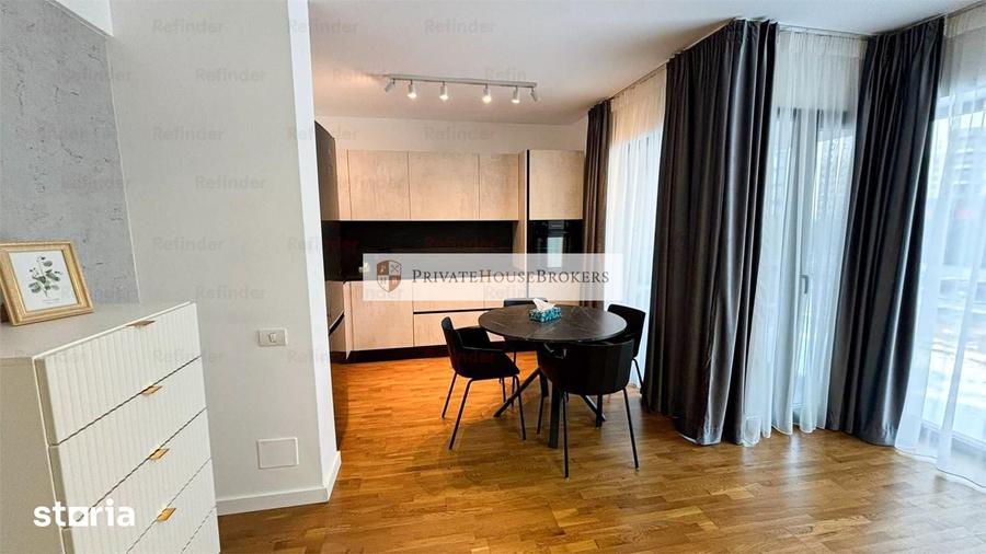 Apartament cu 2 camere semidecomandat în Băneasa