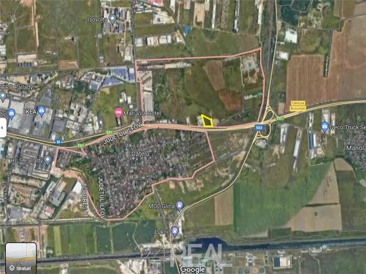 Teren de 4795 mp, în Glina