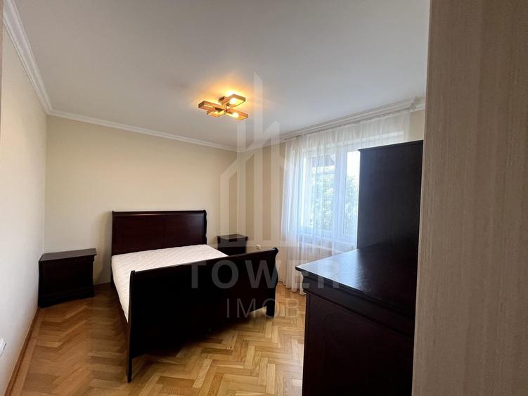 Apartament cu 3 camere, mobilat în Trei Stejari