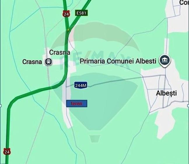 Teren agricol intravilan de 6890 mp, în Crasna