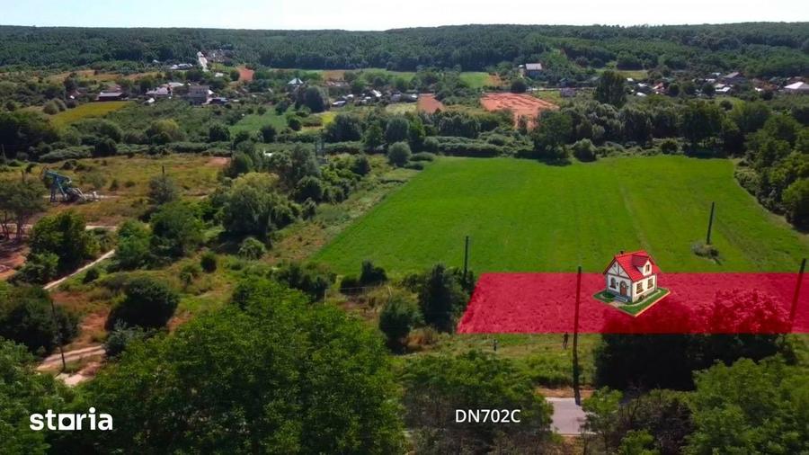 Teren de 400 mp, în Leordeni