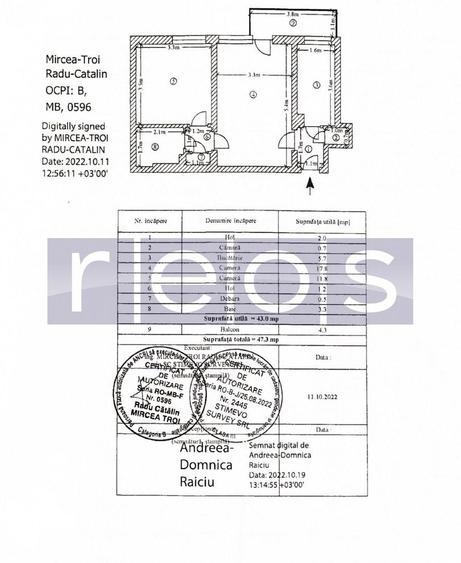 Apartament cu 2 camere în Nicolae Grigorescu