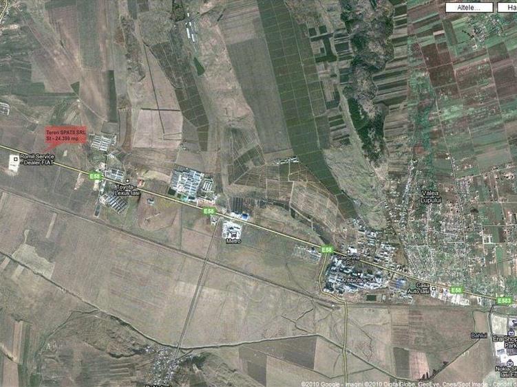 Teren Construcții intravilan de 24396 mp, în Lețcani