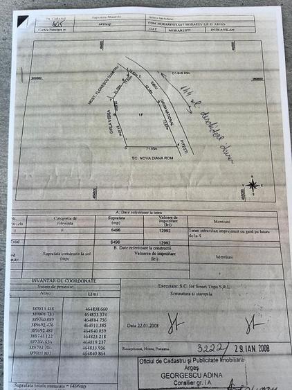 Teren Construcții intravilan de 6500 mp, în Morărești