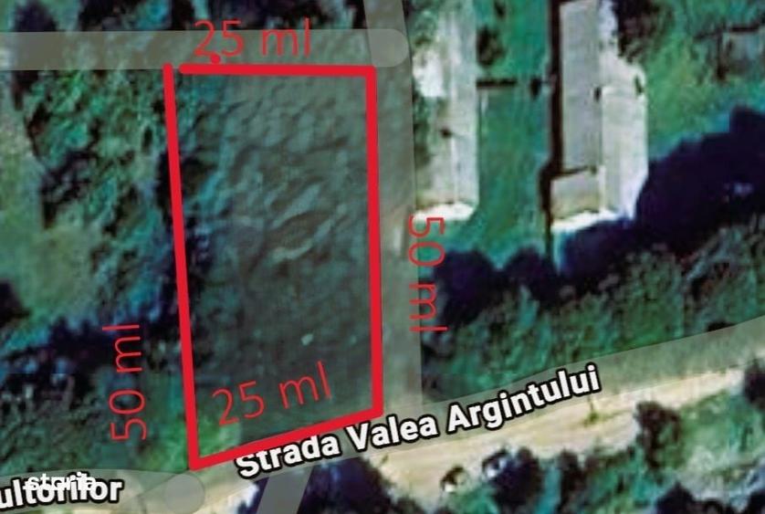 Teren de 1013 mp, în Cisnădioara