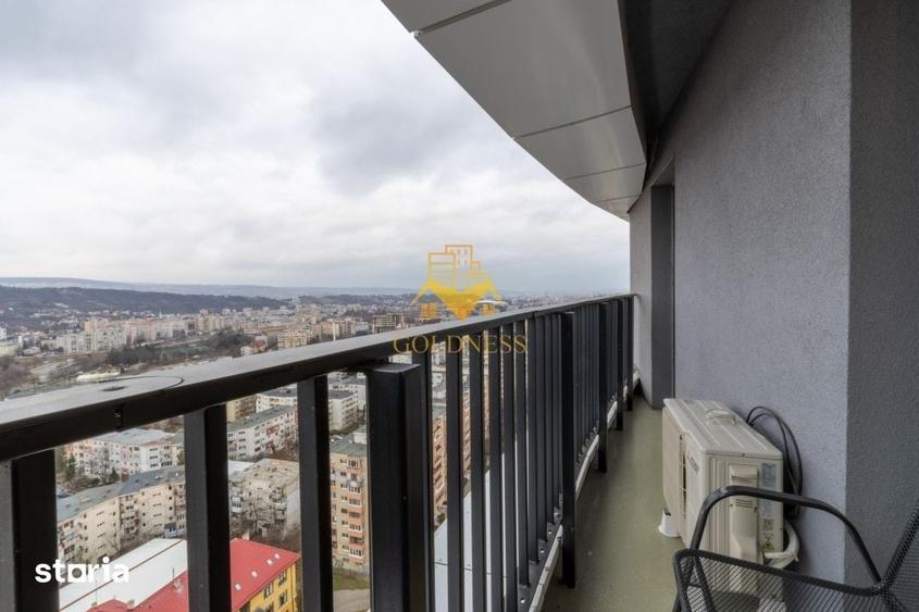 2 camere,parcare, bloc nou, terasa,Manastur, West City, Calea Floresti - 10
