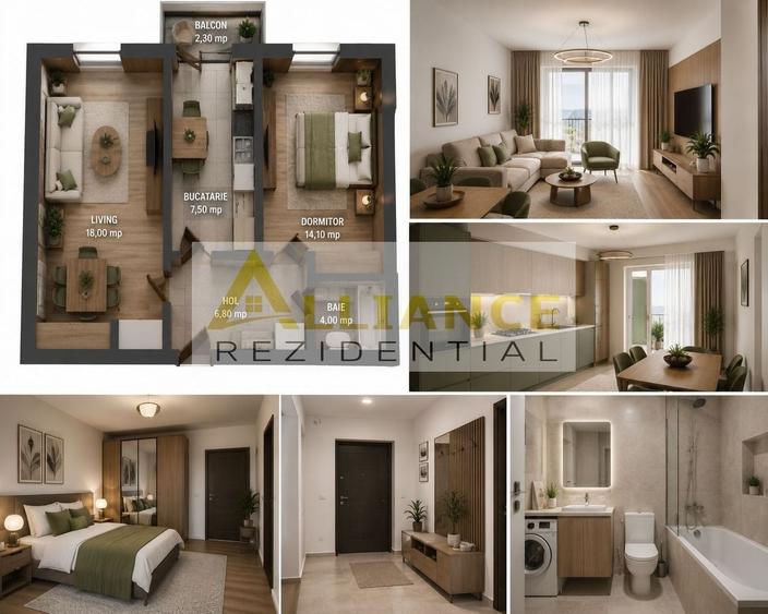 Apartament cu 2 camere decomandat în Berceni